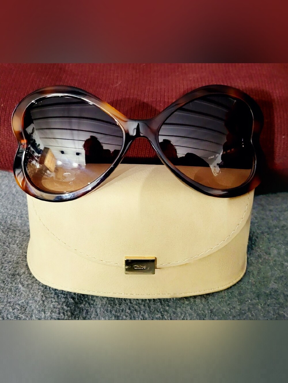 Chloe Vintage Heart/butterfly Tortoise Frame Style CE746S